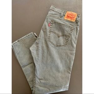 Grey Levi 511 men’s jeans